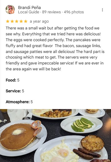 Joe's Cafe Instagram