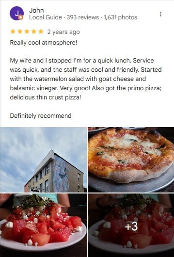 Johnny Rad's Pizzeria Tavern Instagram