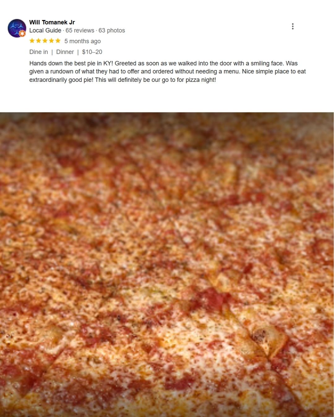 KY New York Pizza Company