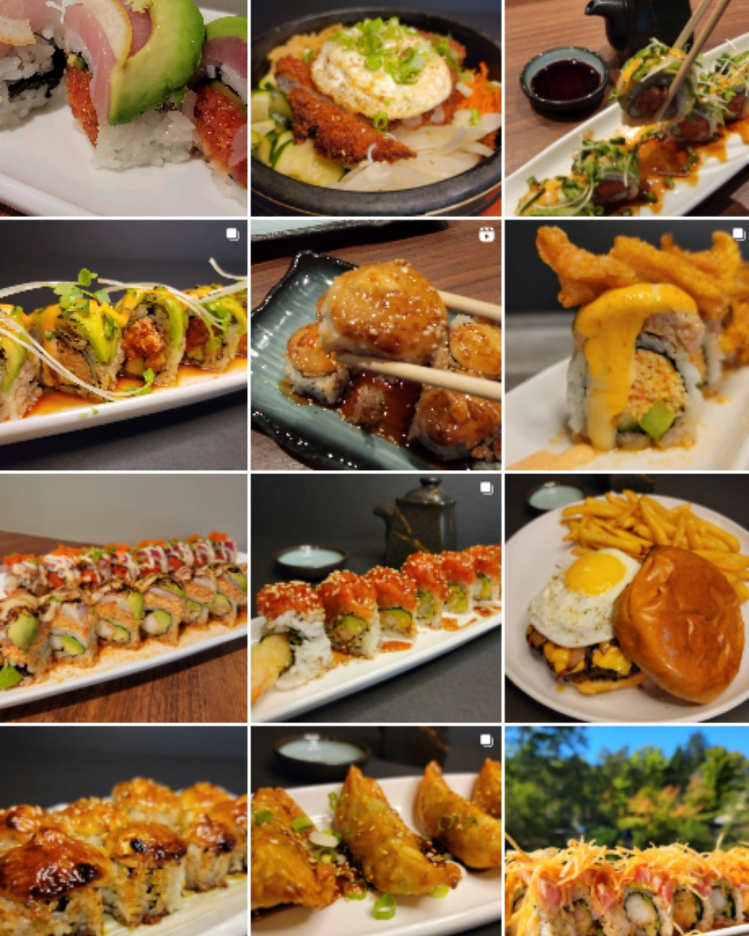 Kawa Sushi and Grill Instagram