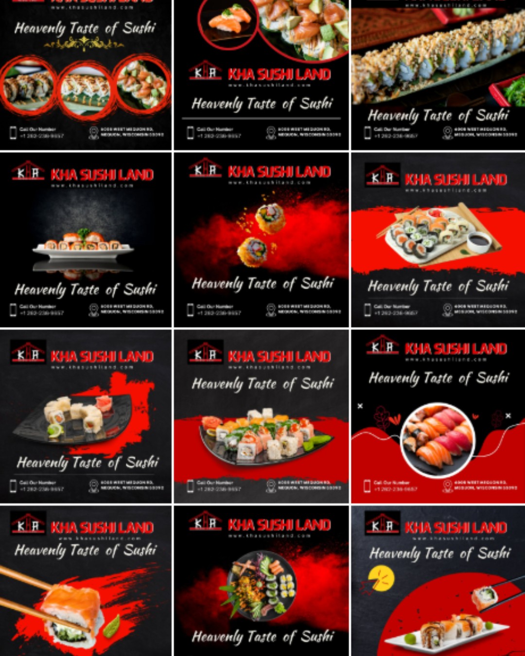 Kha Sushi Land Instagram