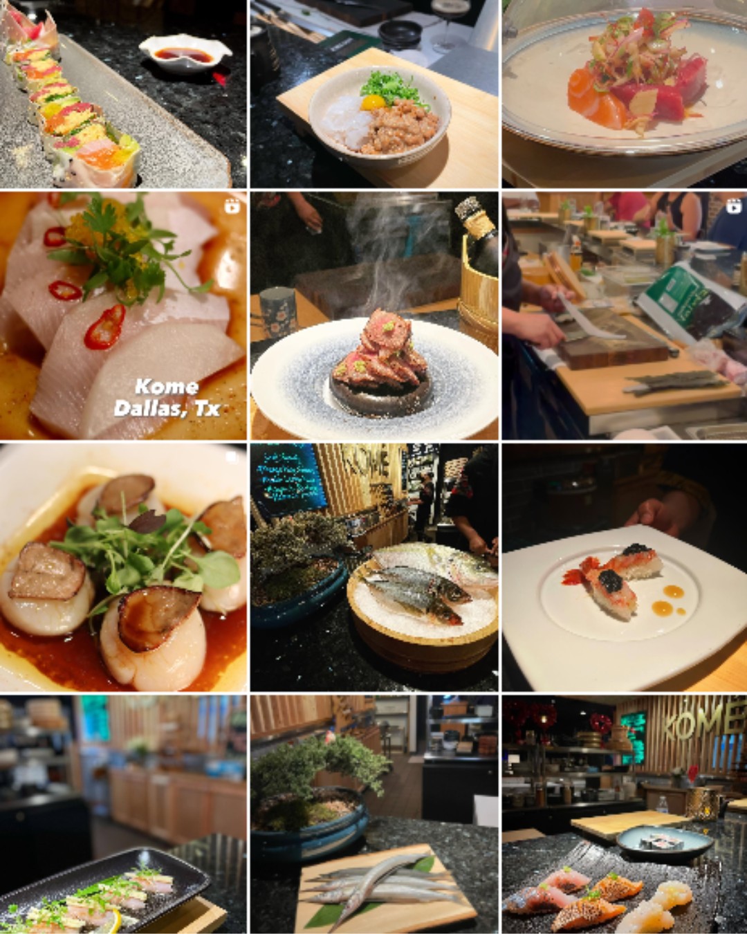 Komé Sushi and Handroll Bar Instagram