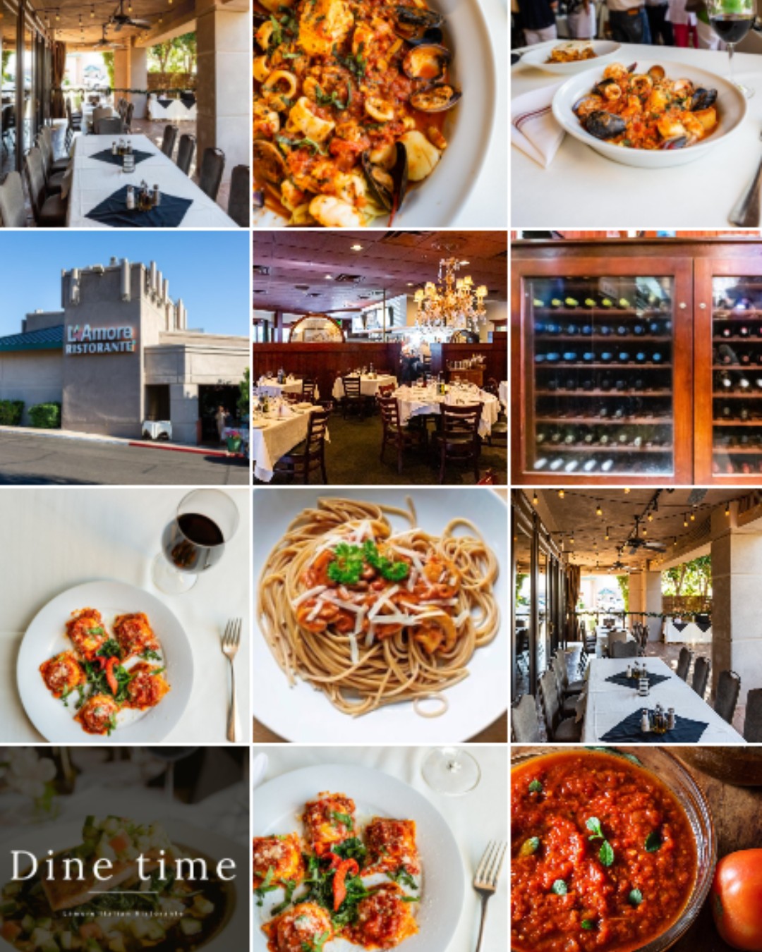 L'amore Italian Restaurant Instagram