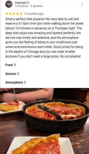 Lou Malnati's Pizzeria Instagram