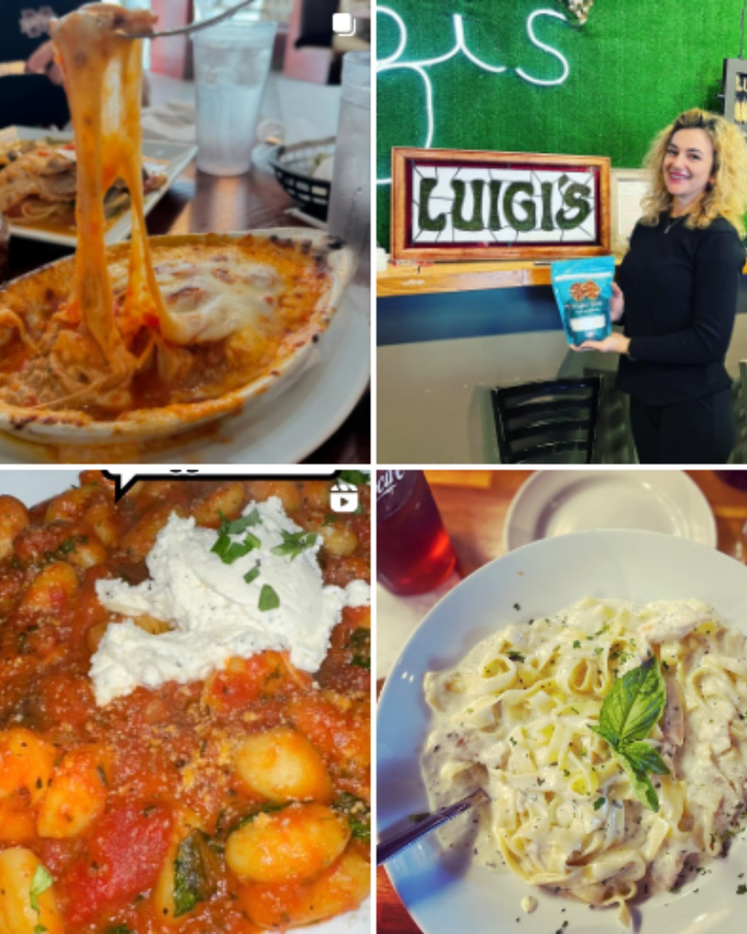 Luigi's Italian Grill Instagram