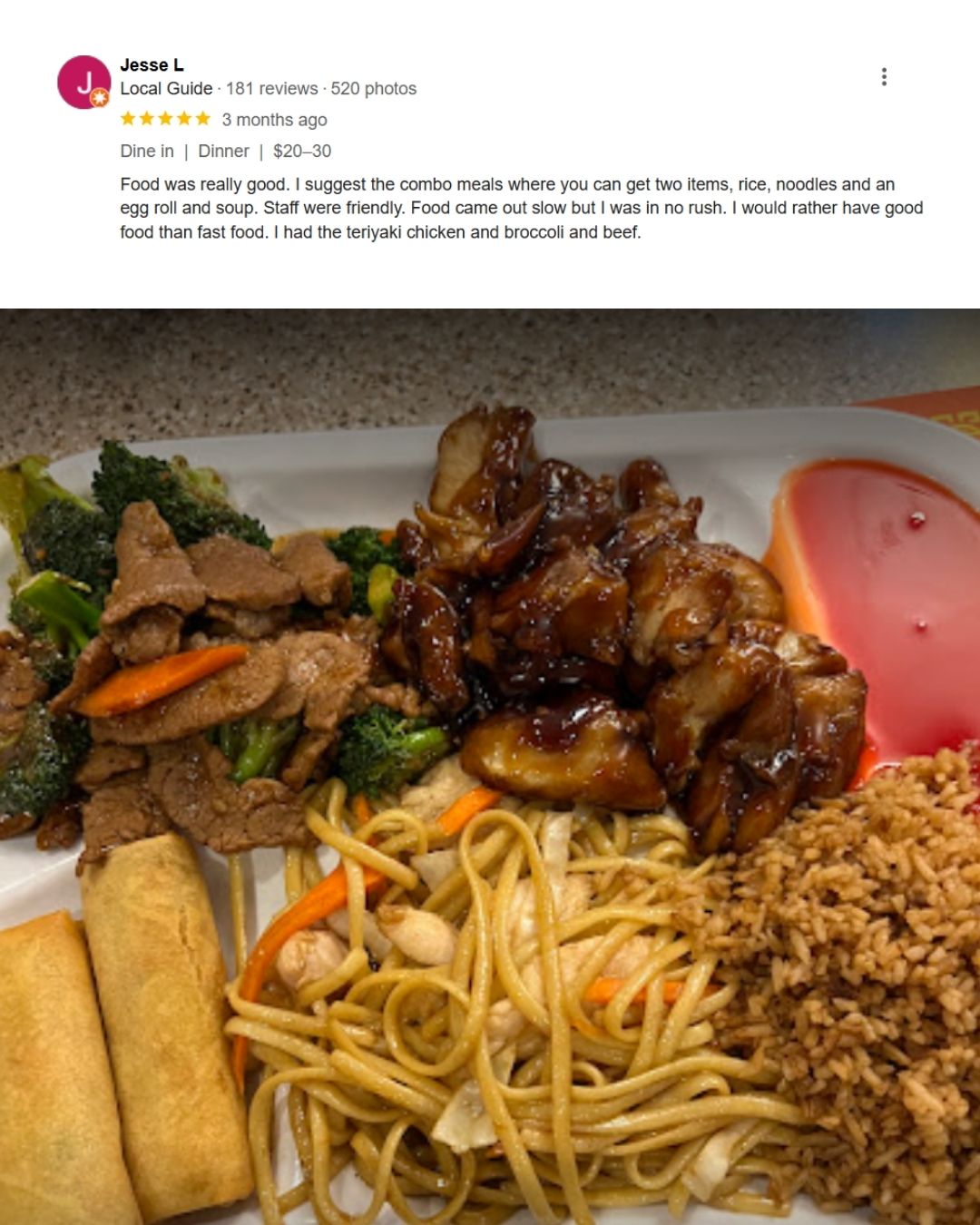 MI New Dynasty Chinese Restaurant