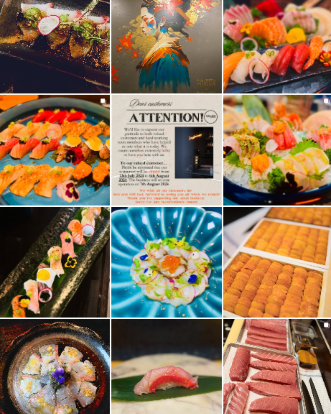 Ma-se Sushi Eatery Instagram