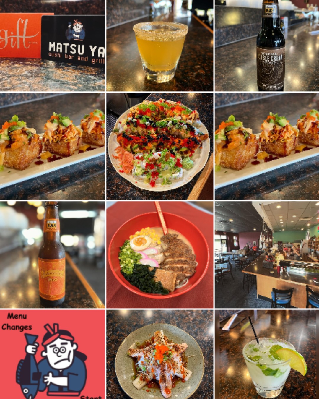 Matsu Ya Sushi Bar & Grill Instagram
