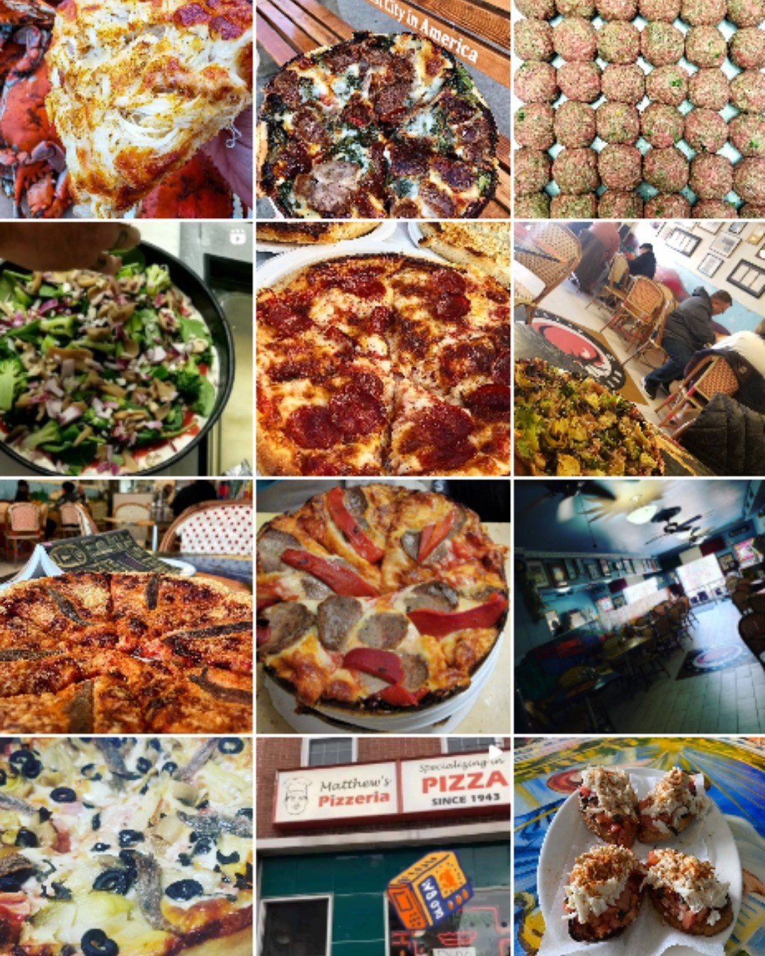 Matthew's Pizzeria Instagram