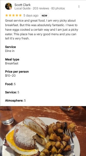Matt's Big Breakfast Instagram