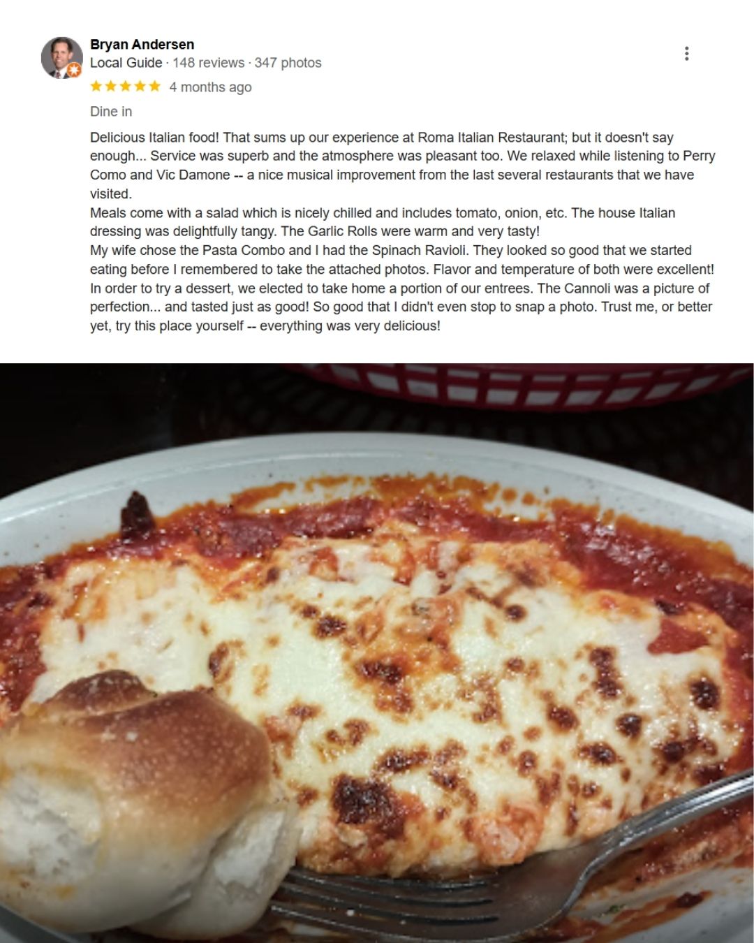 NE Roma Italian Restaurant