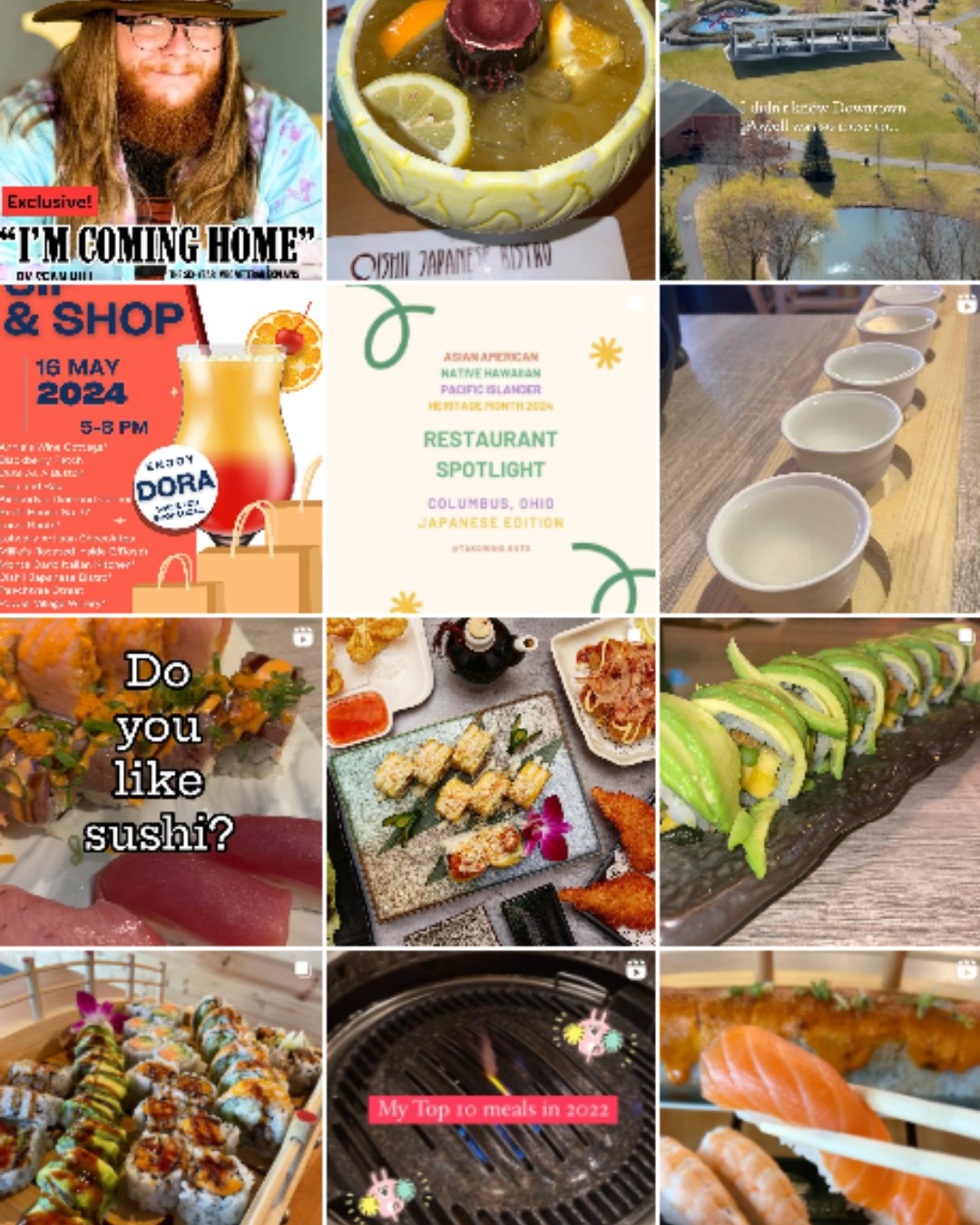 Oishii Japanese Bistro Instagram