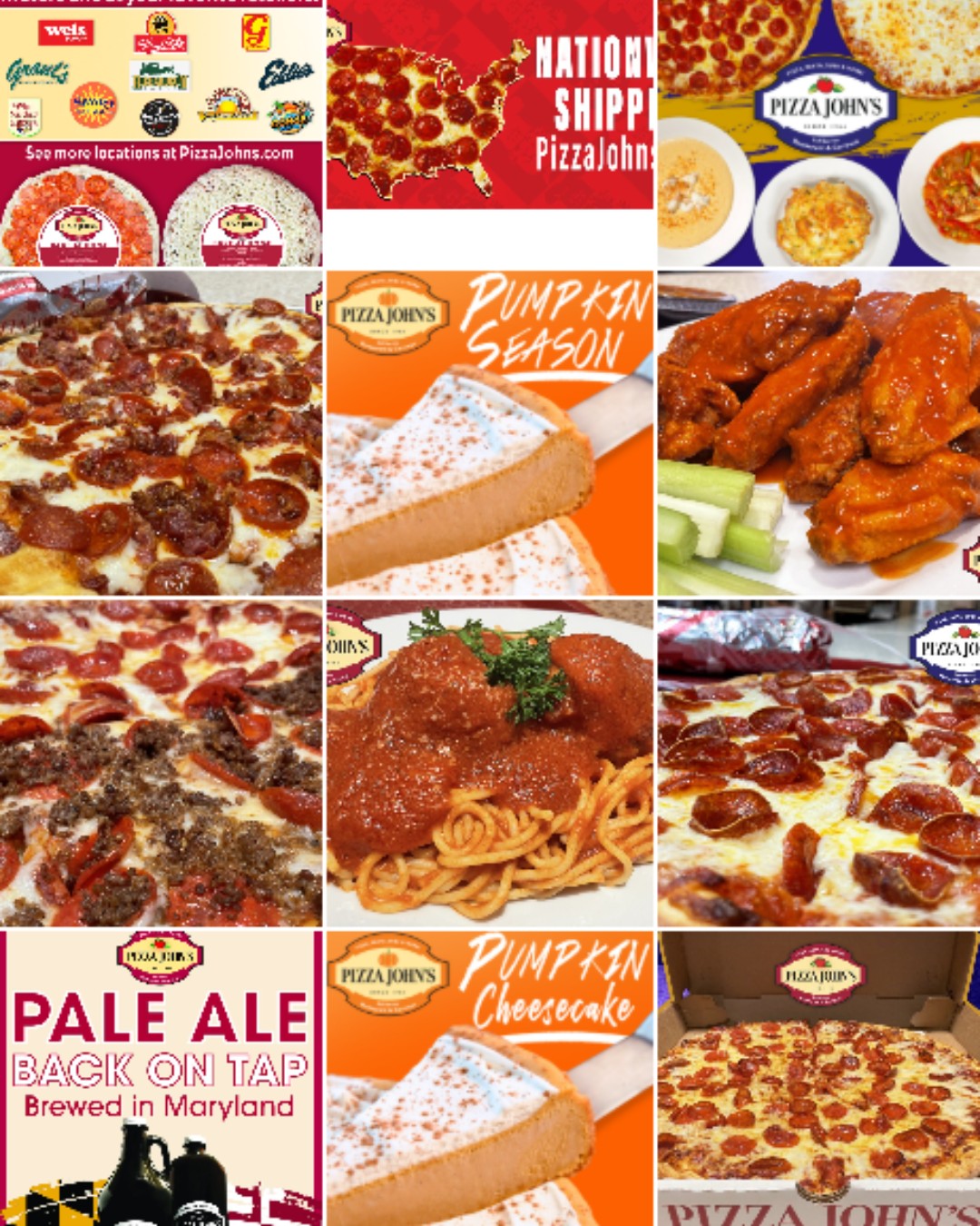 Pizza John's Instagram