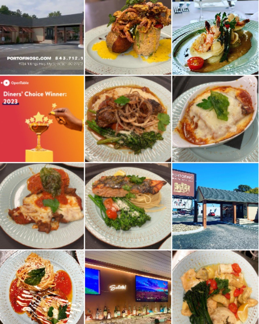 Portofino Italian Kitchen & Wine Bar Instagram