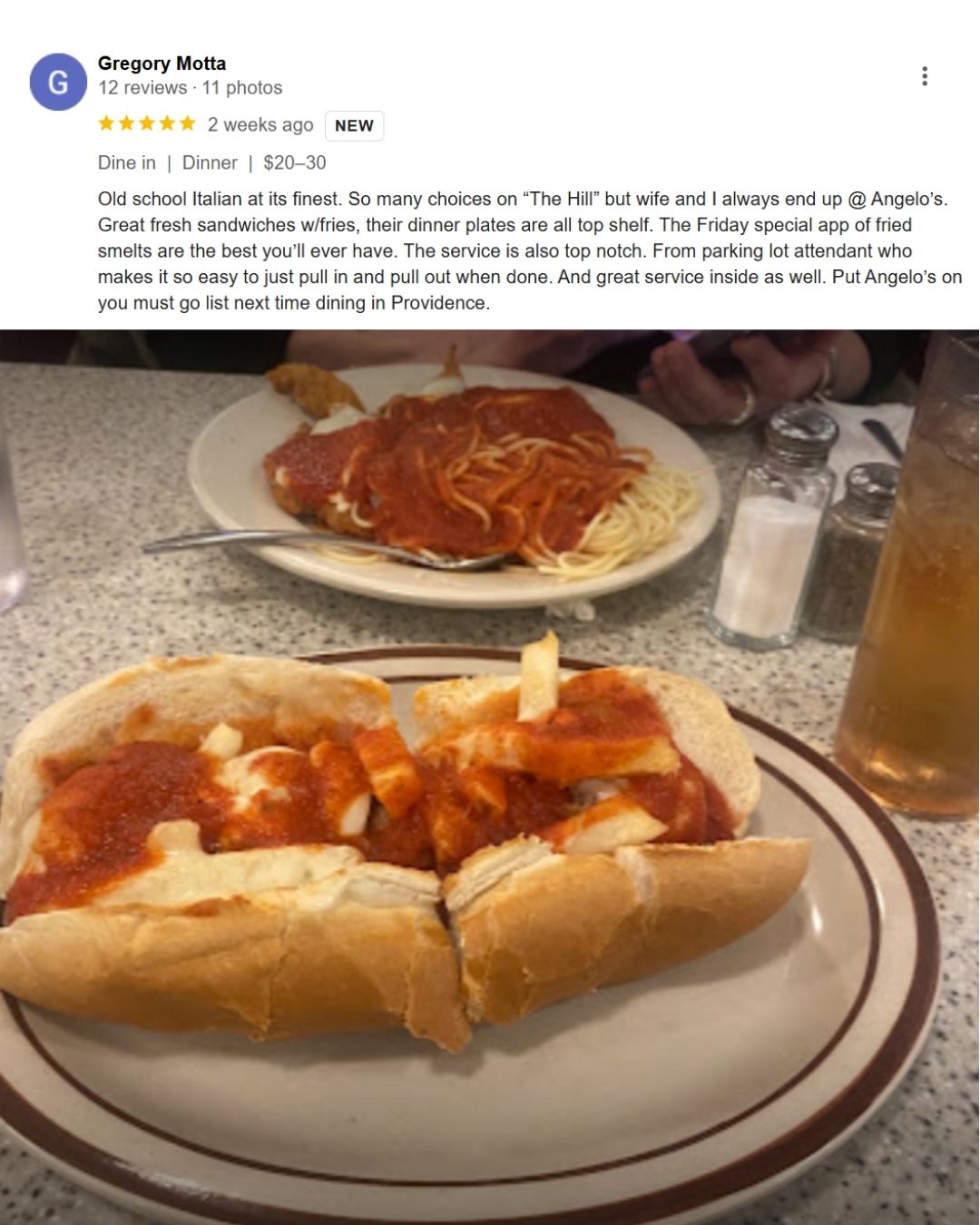 RI Angelo's Restaurant