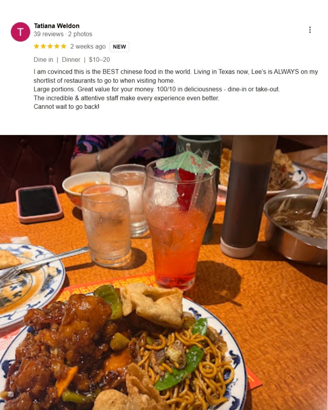 RI Lee's Chinese Restaurant