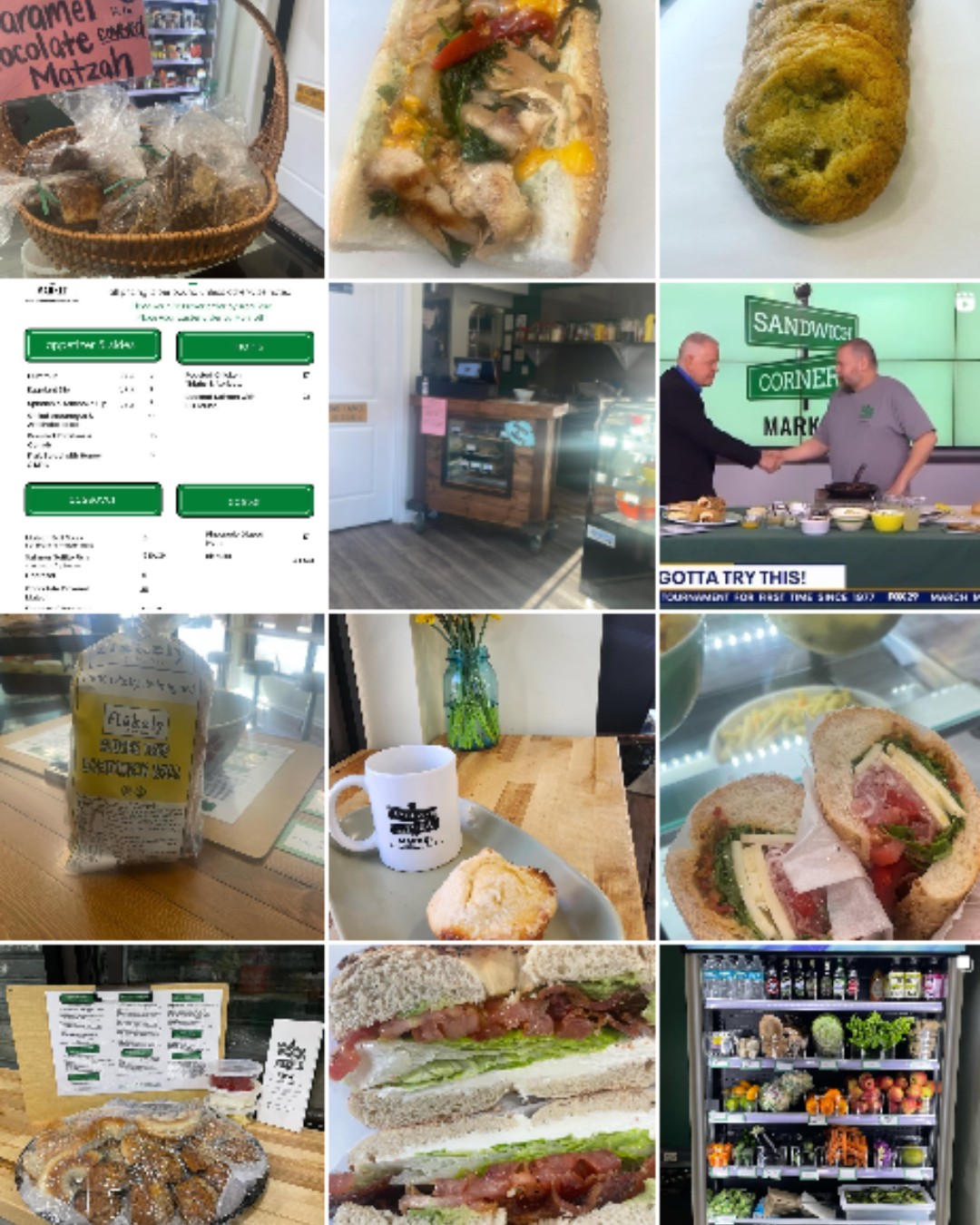 Sandwich Corner Market Instagram