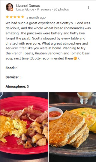 Scotty's Cafe Instagram