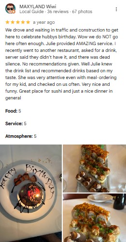 Shiro Restaurant Instagram