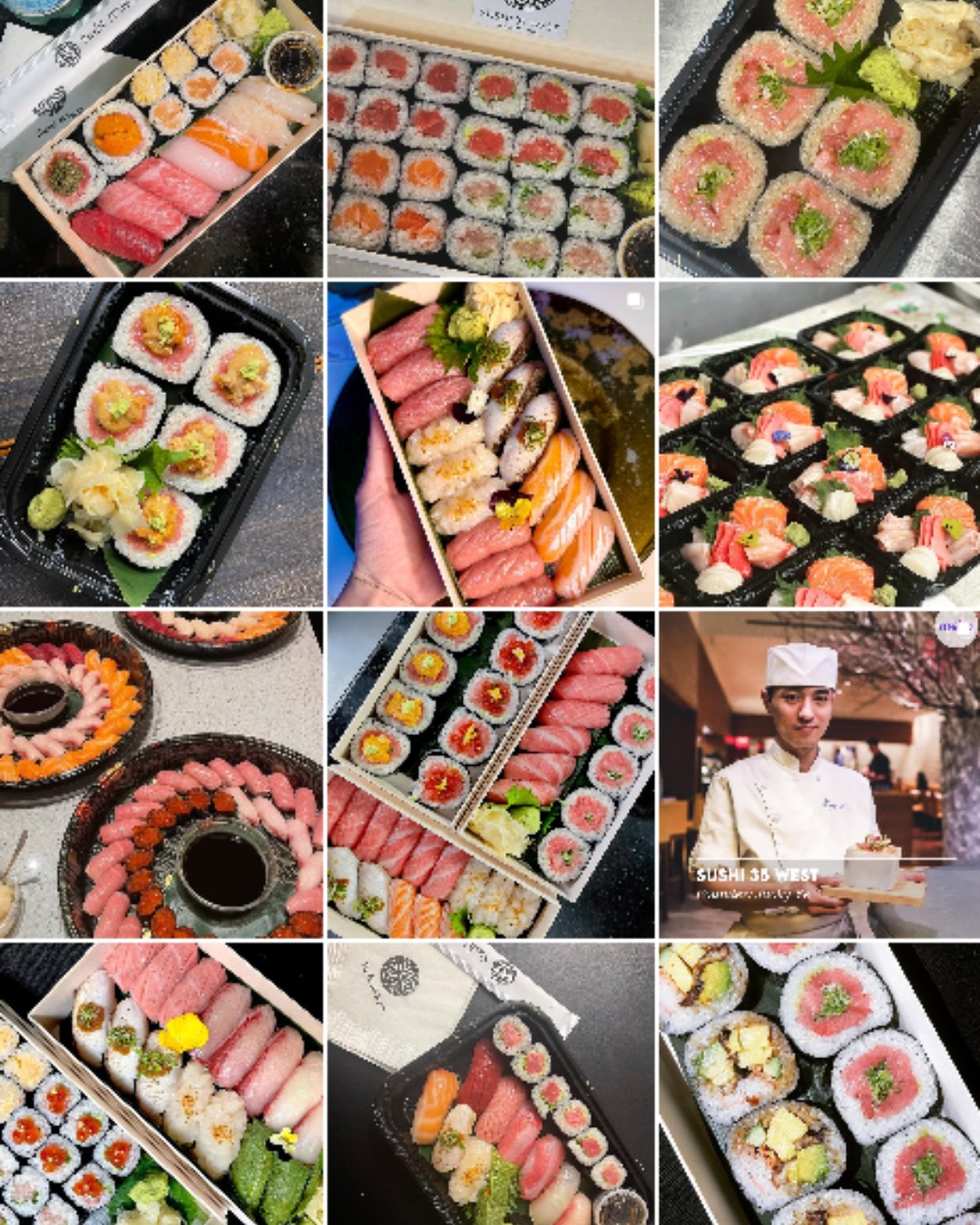 Sushi 35 West Instagram