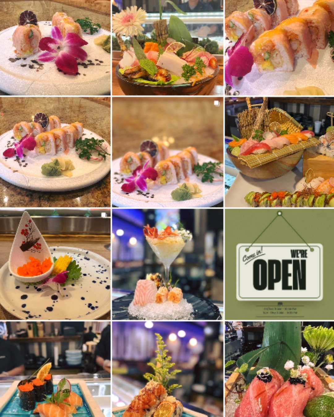 Sushi Masa Lakeland Instagram