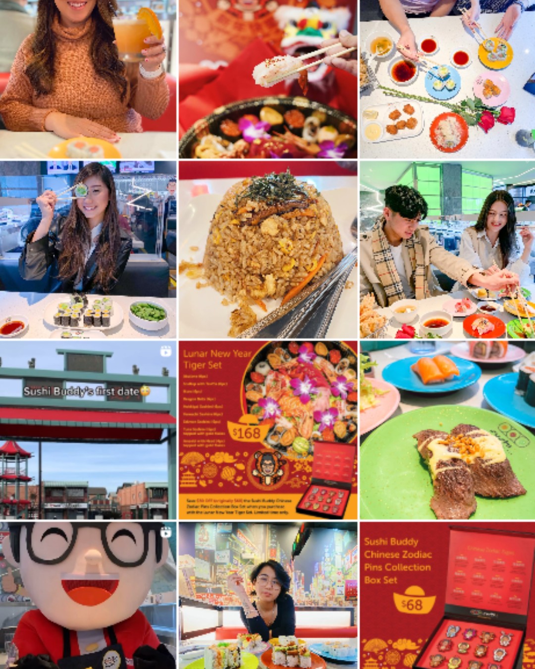 Sushi Plus Rotary Sushi Bar Boystown Instagram