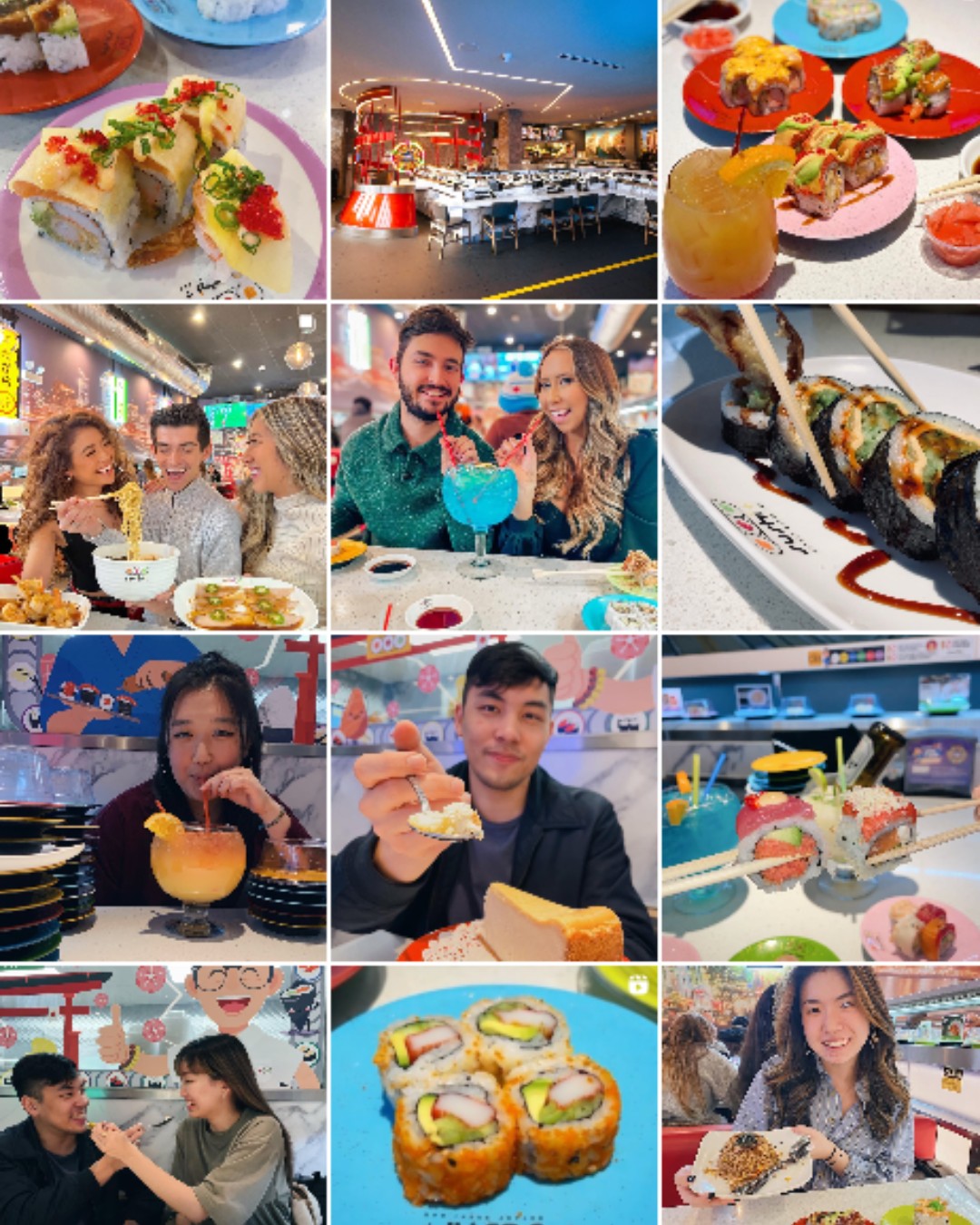 Sushi Plus_ Rotary Sushi Bar - Aurora (No Reservations) Instagram