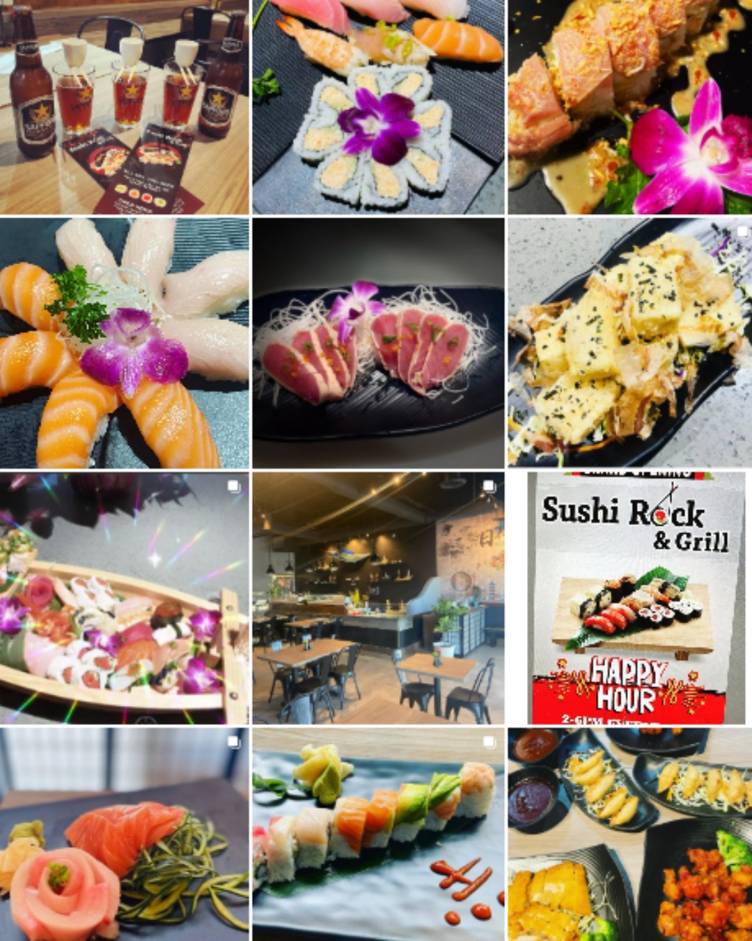 Sushi Rock & Grill Instagram