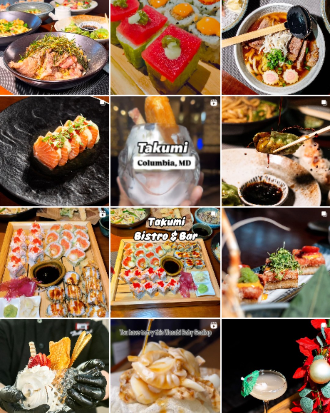 Takumi Japanese Bistro & Bar Instagram