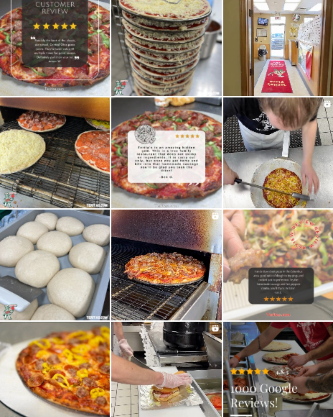 Terita's Pizza Instagram
