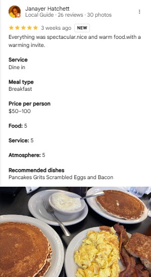 West Side Cafe Instagram