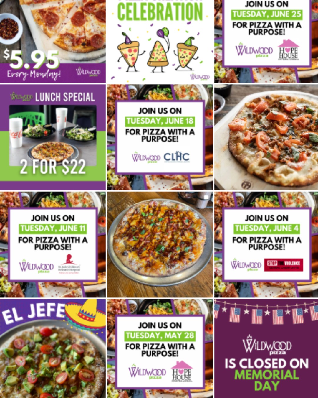 Wildwood Pizza Instagram