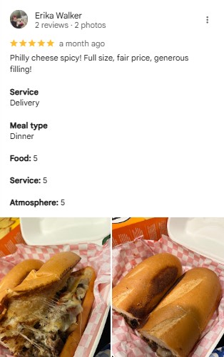 Big Joe’s Sandwich Shop Instagram
