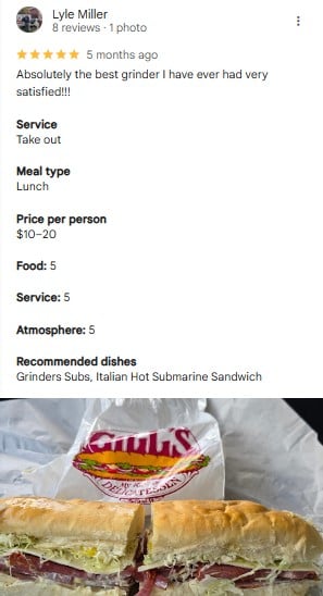 Gill's Delicatessen Instagram