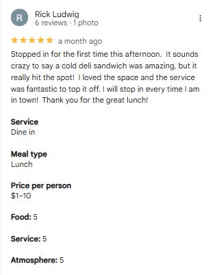 Lunch Thyme Sandwich Shop Instagram