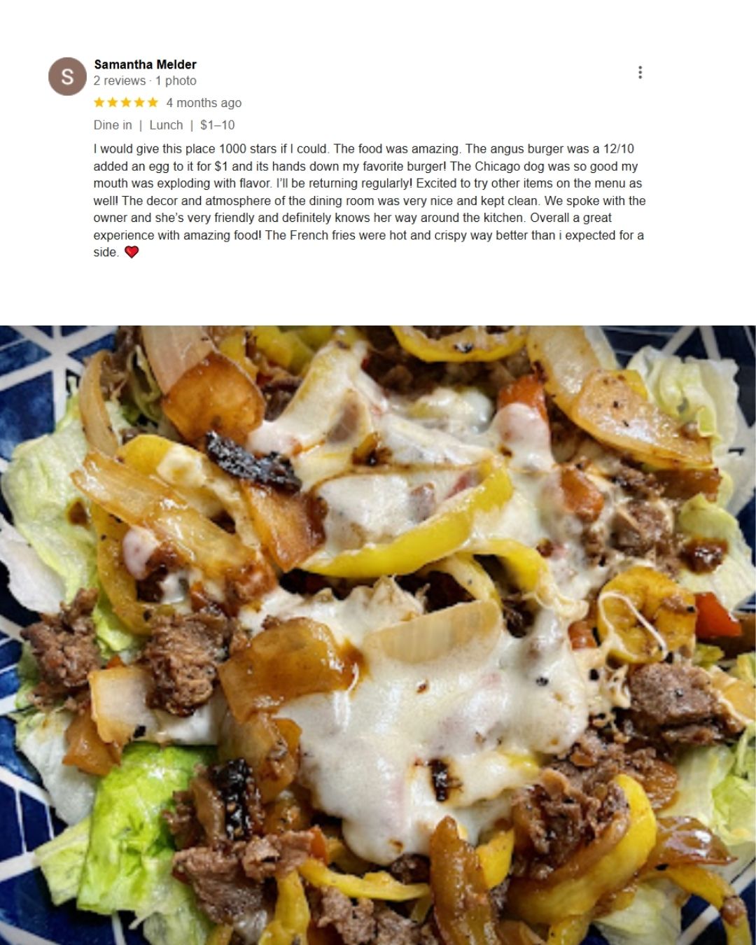 Mama Rosa's Chicago Sandwich