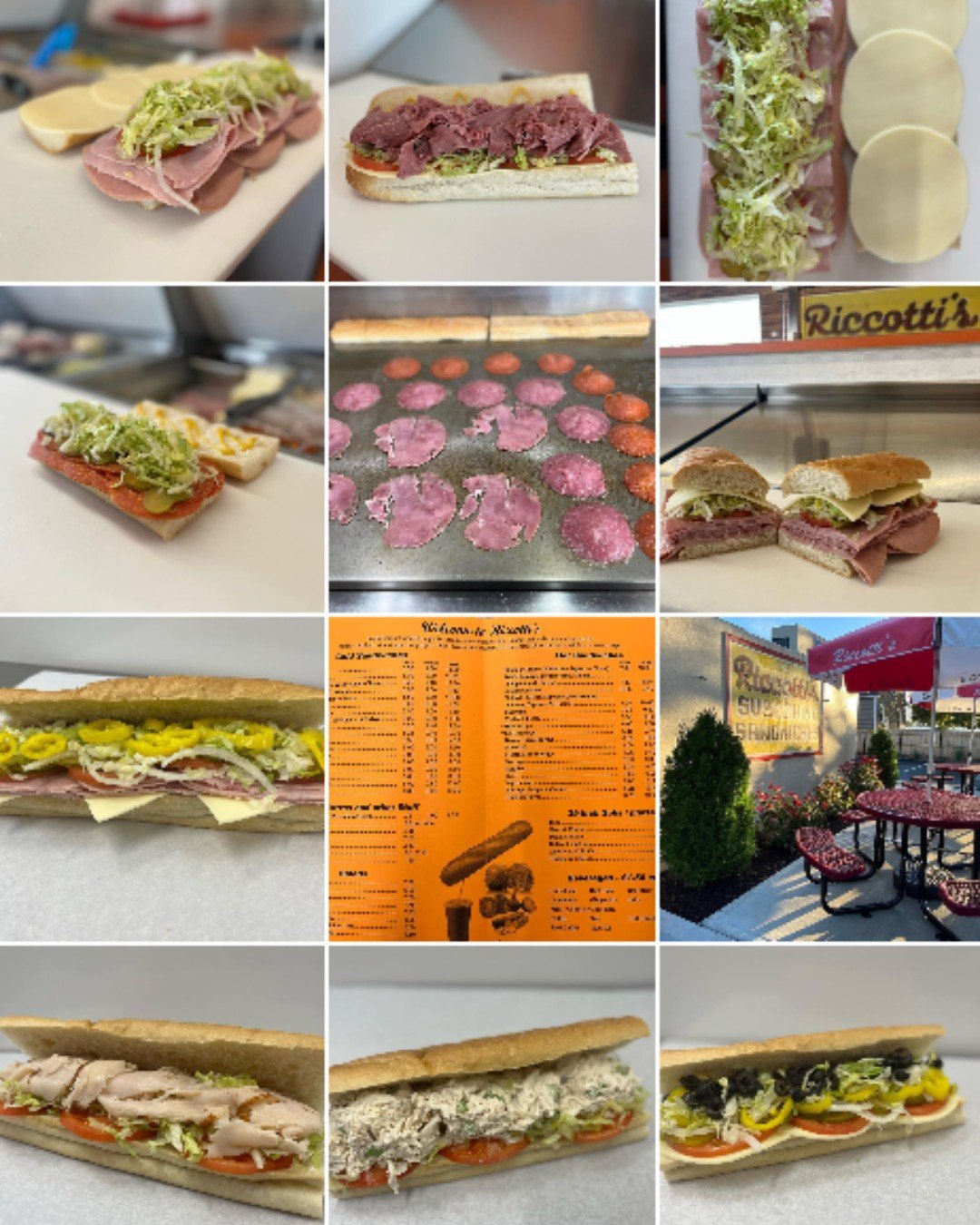 Riccotti's Submarine Sandwiches Instagram