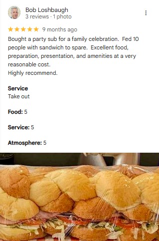 Sid's Deli & Subs Instagram