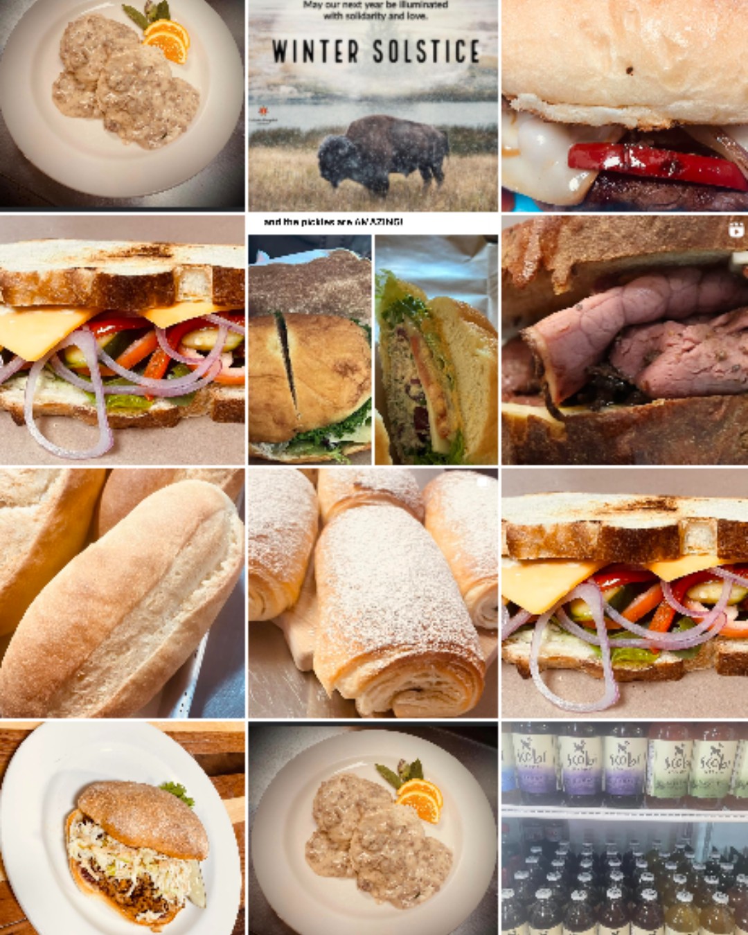 The Bashful Bison Deli and Market Instagram