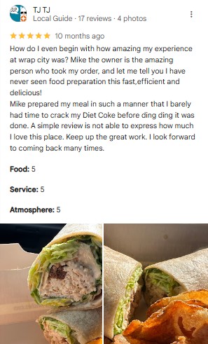 Wrap City Sandwiches Manchester Instagram