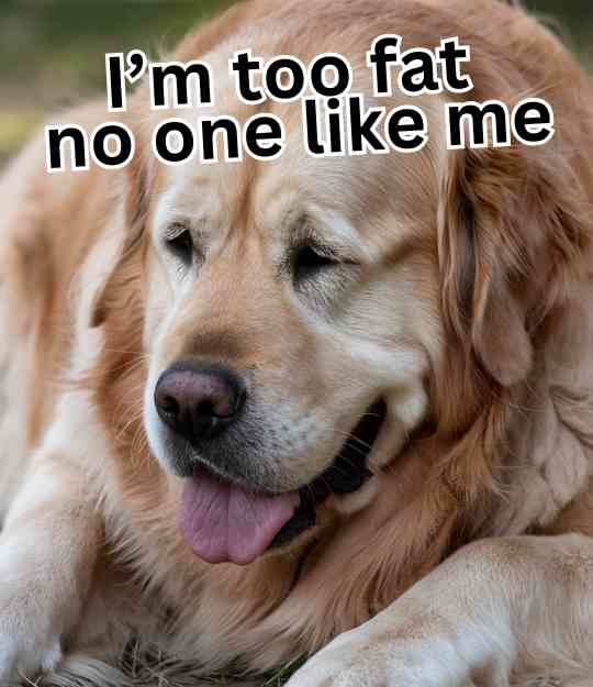 I’m too fat no one like me